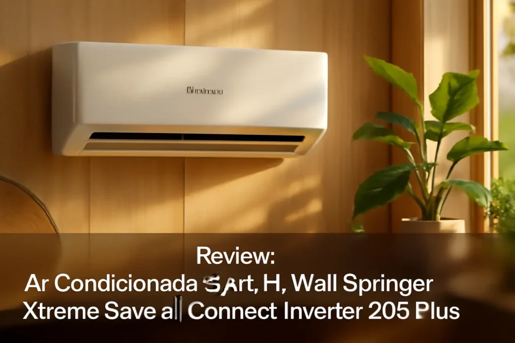 Ar Condicionado Split Hi Wall Springer Xtreme Save AI Connect Inverter 9.000 Btus Frio 220v R-32