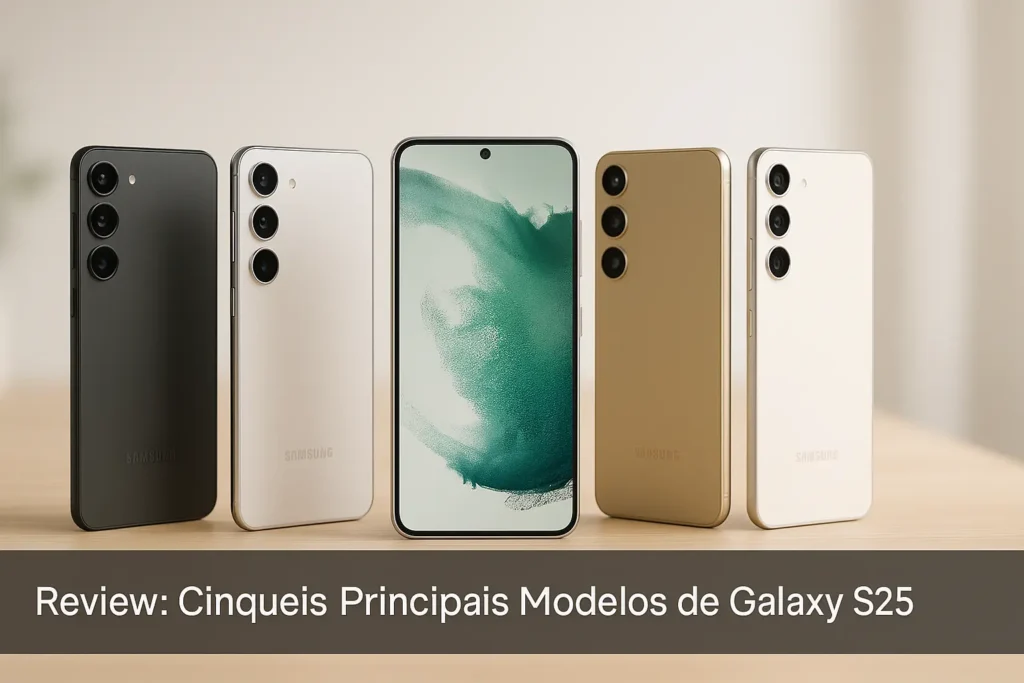 Cinco Principais Modelos de Galaxy s 25