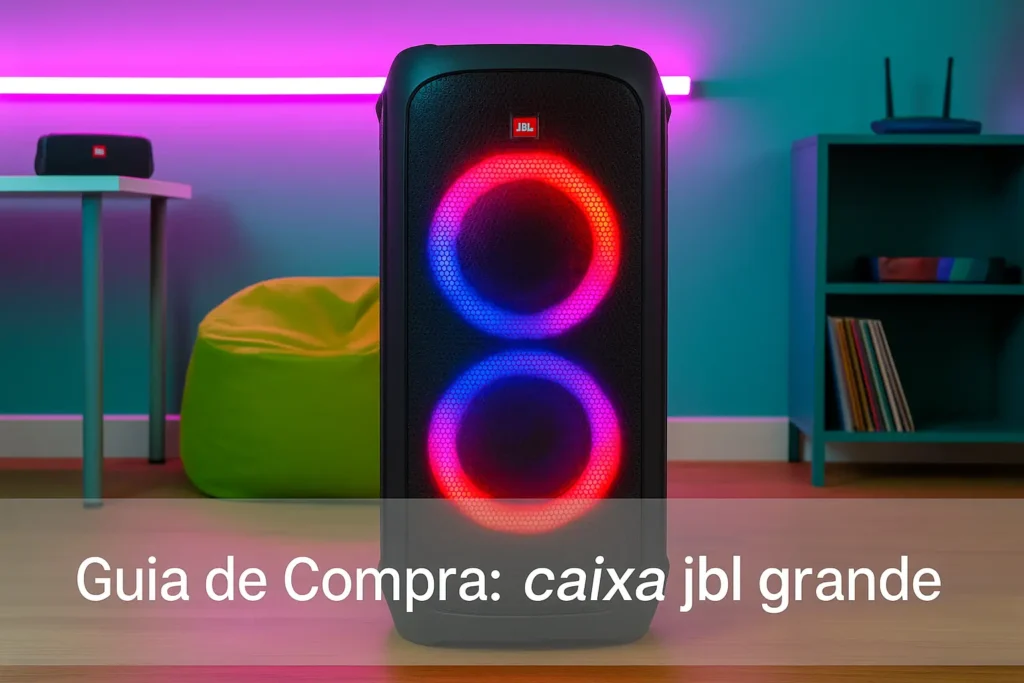 10 Melhores Caixa JBL Grande Potentes e Versáteis