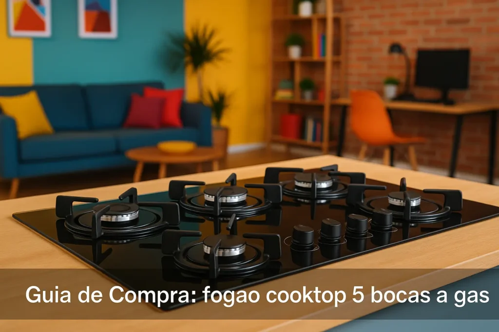 10 Melhores fogao cooktop 5 bocas a gas para sua cozinha