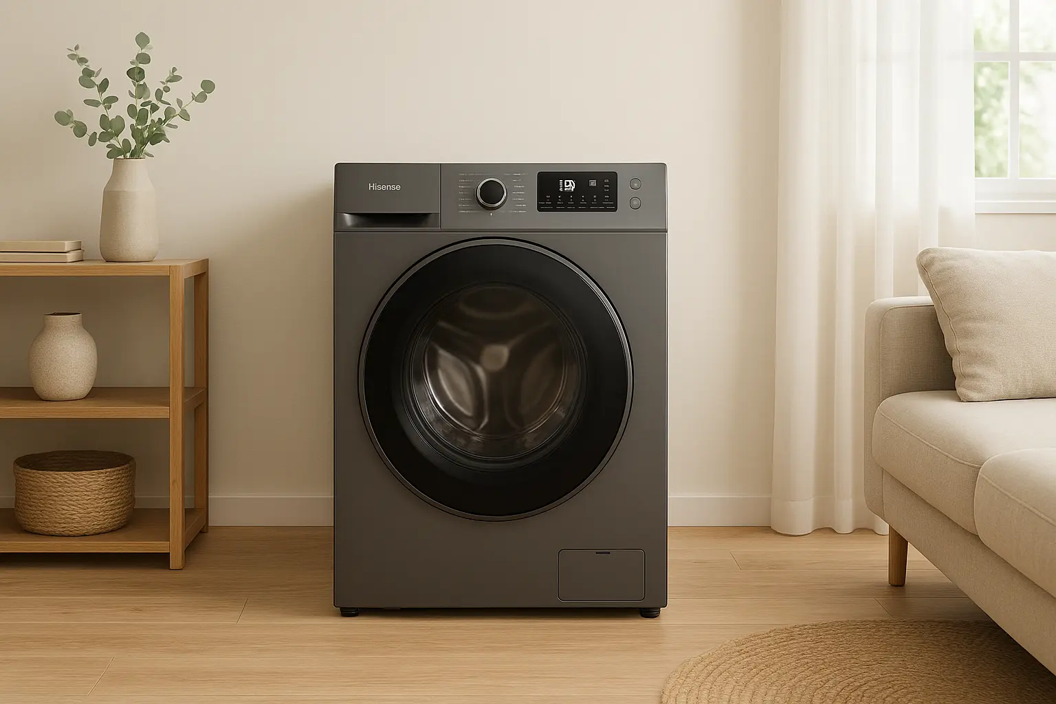 Hisense WD13X: a lava e seca ideal para famílias?