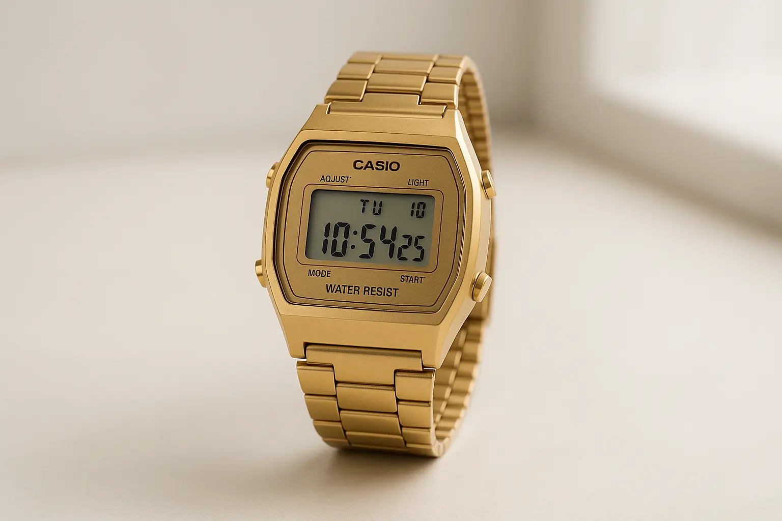 Casio B640WDG-7DF: estilo e funções em equilíbrio?