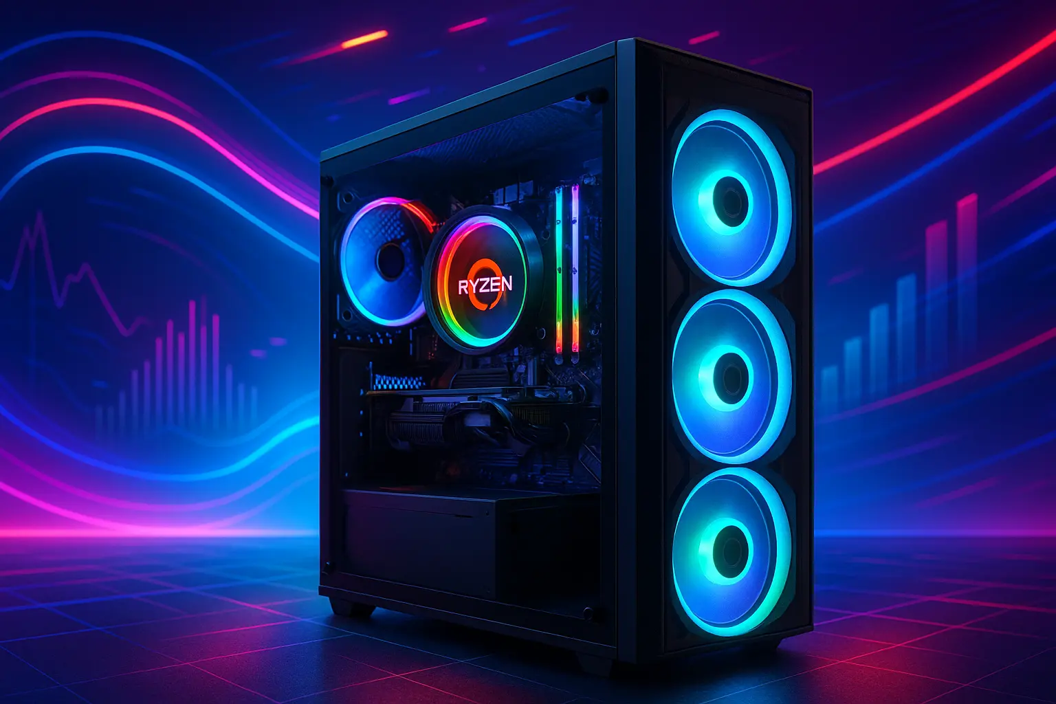 PC Gamer Ryzen 3 surpreende nos testes