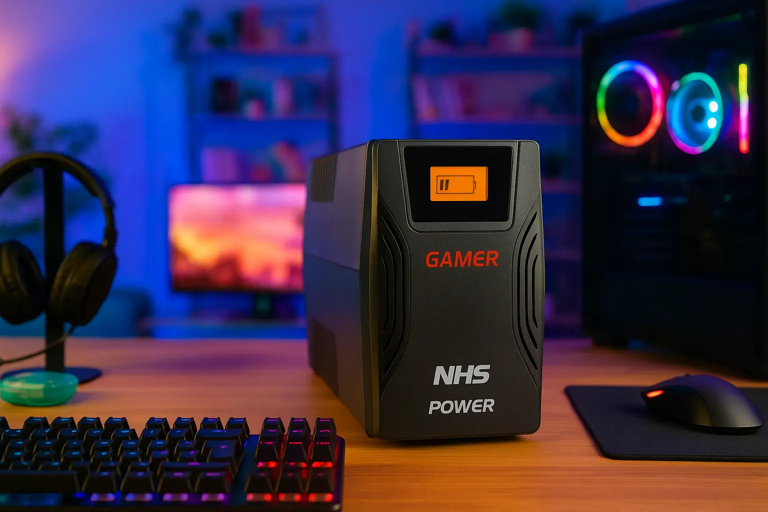 Nobreak NHS Gamer Power: Vale a pena para proteger seu setup?