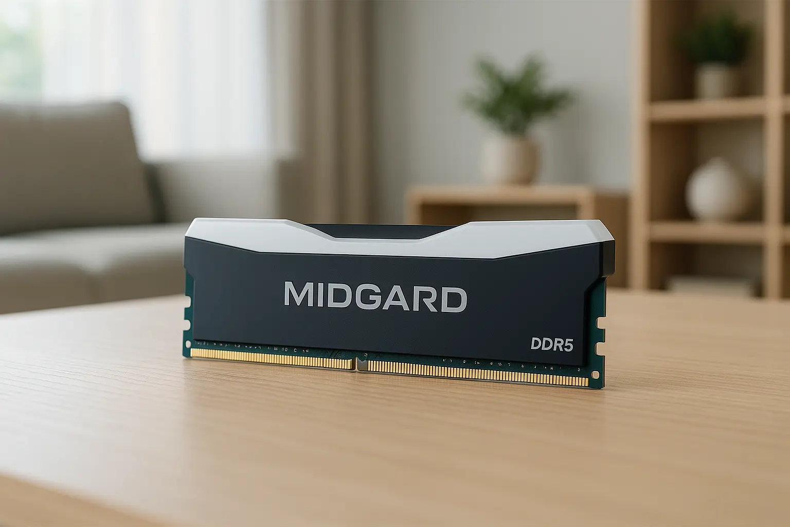 Memória Midgard DDR5: desempenho e eficiência térmica