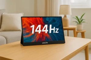 ARZOPA 144Hz: desempenho real