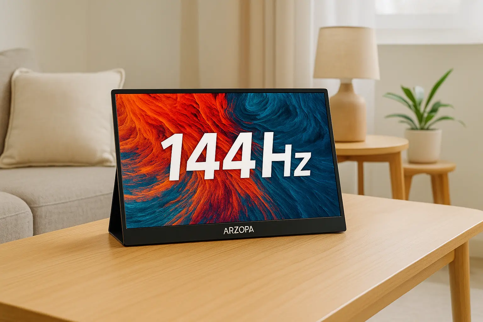 ARZOPA 144Hz: desempenho real