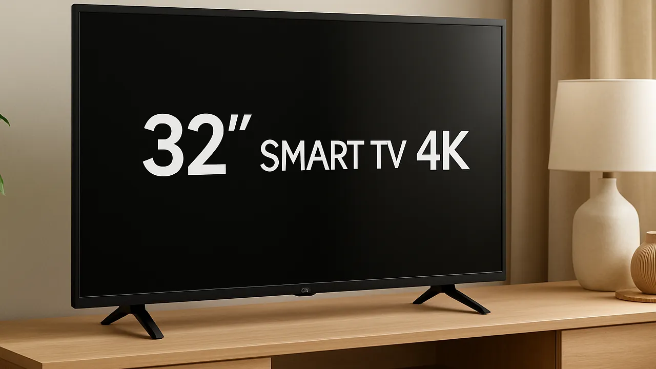 Guia de Compra: 5 Melhores TV 32 Polegadas Smart 4K com Estoque no Brasil