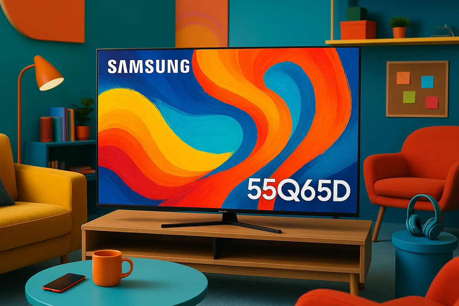 Samsung 55Q65D: desempenho real