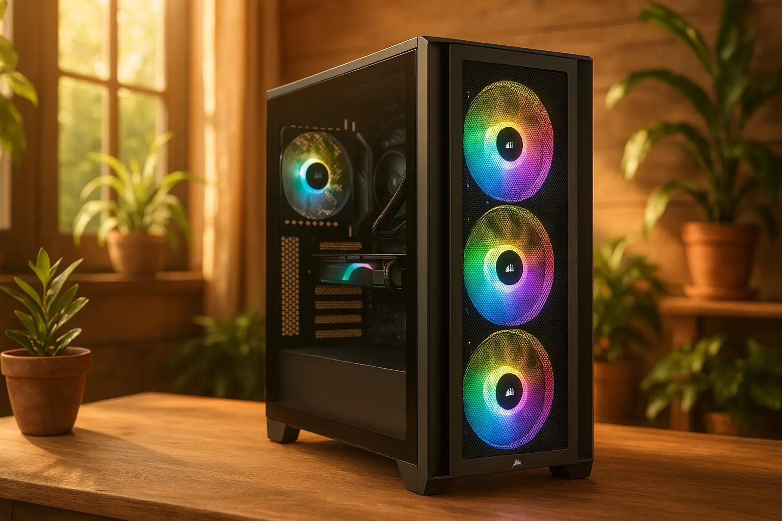 Gabinete Corsair 4000D RGB: Teste revela desempenho e custo