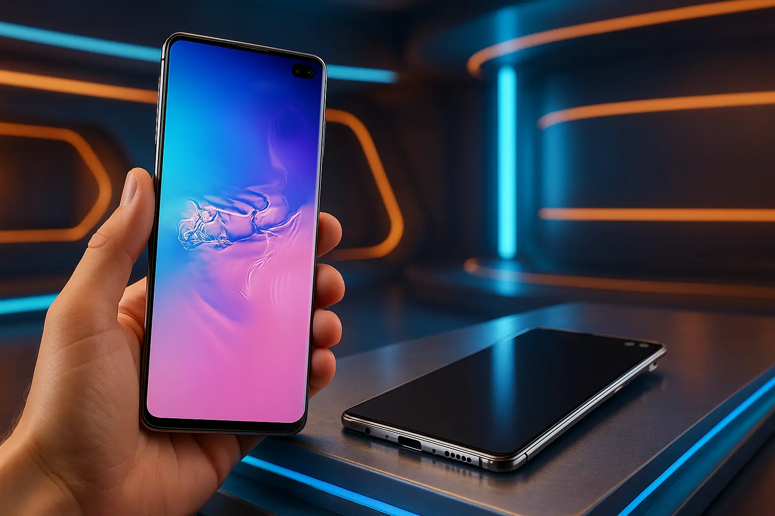 Tela Galaxy S10 Plus: reposição segura e prática