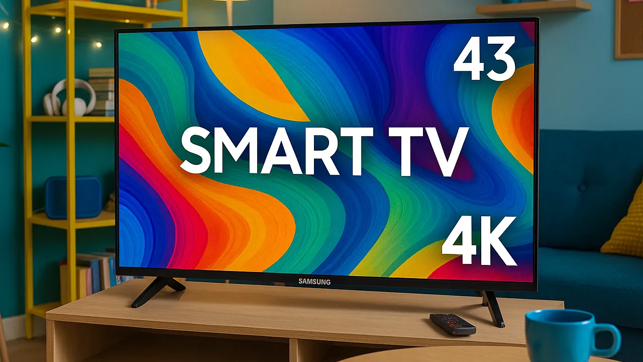 5 Melhores TV Smart Samsung 43 4K em 2025