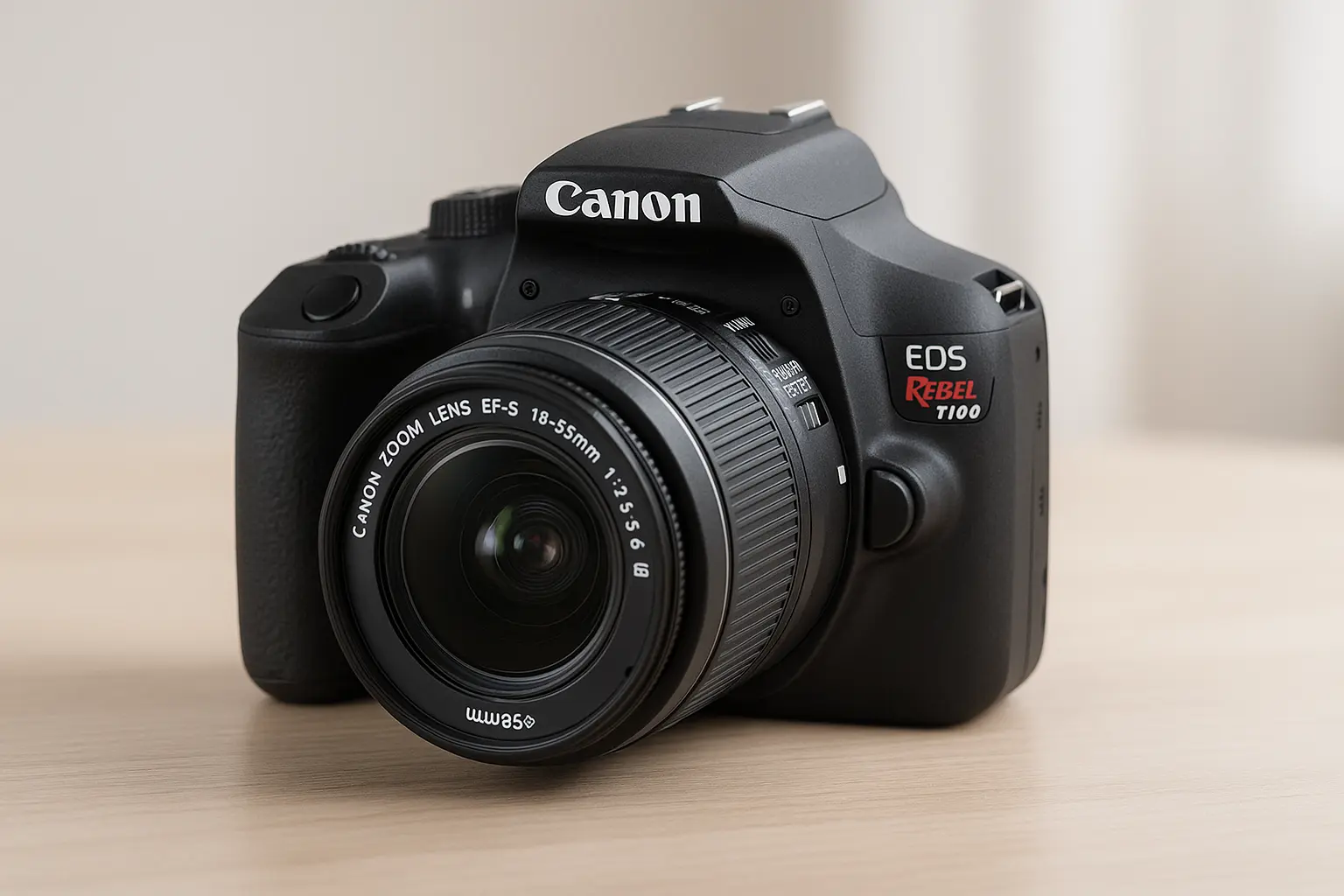 EOS Rebel T100: simples, leve e surpreendente