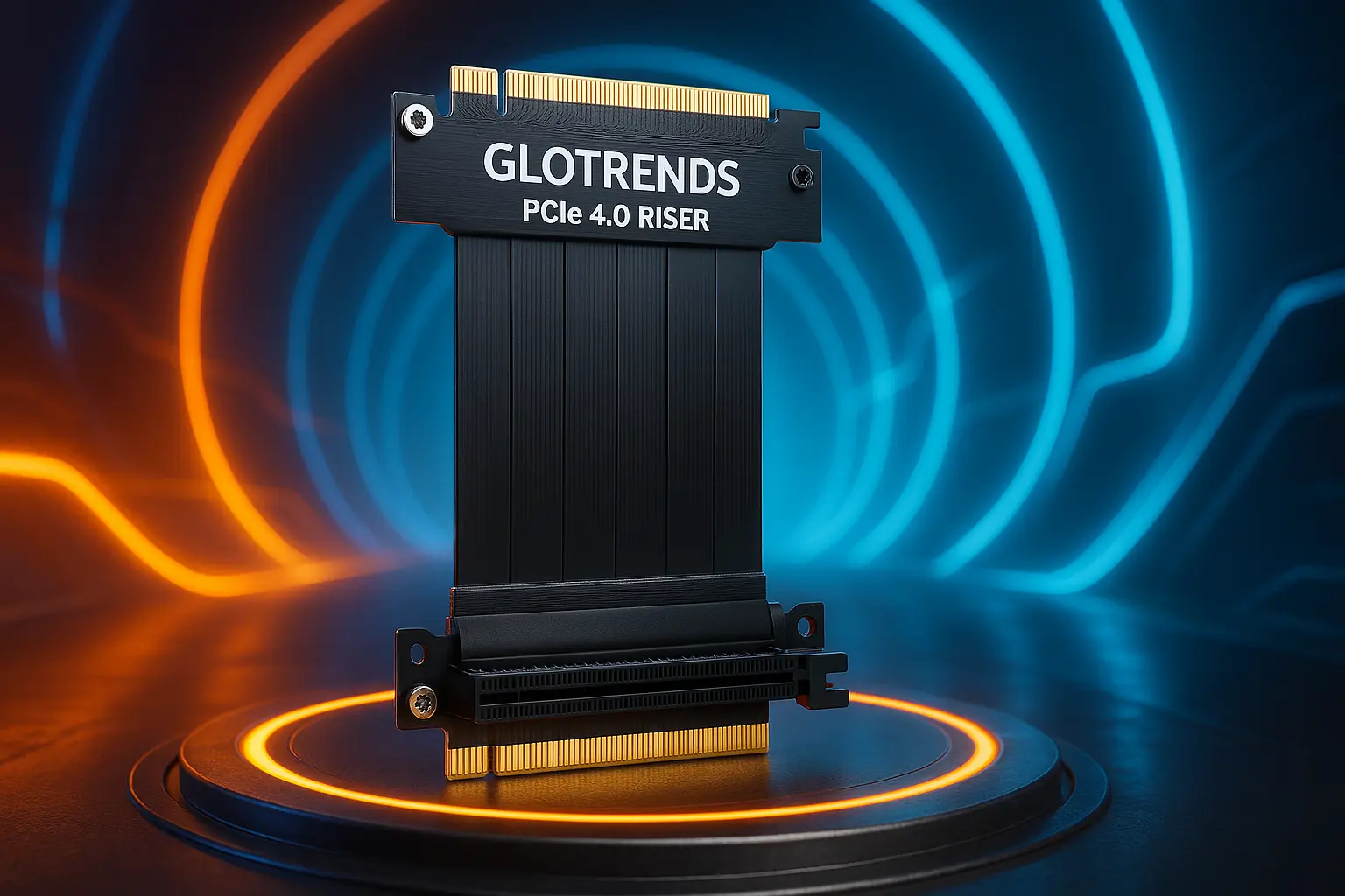 GLOTRENDS PCIe 4.0 Riser: eficiência e estabilidade