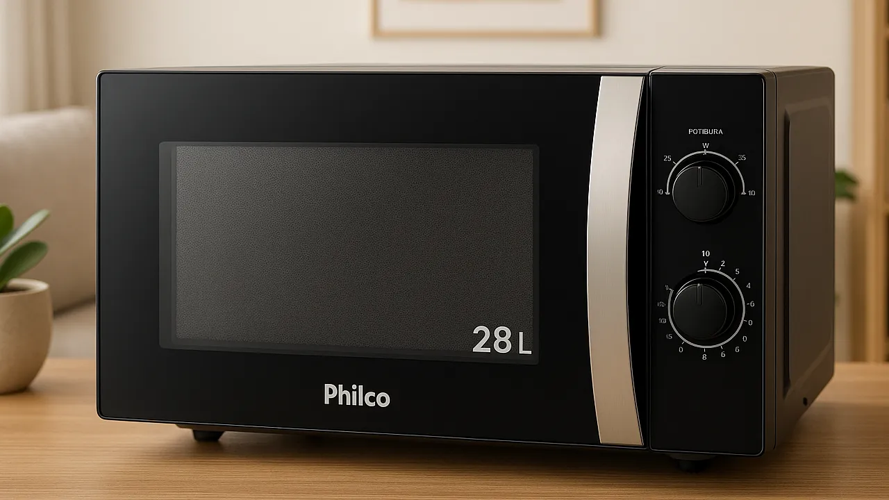 Guia de Compra: 5 Melhores Microondas Philco 28 Litros para 2025