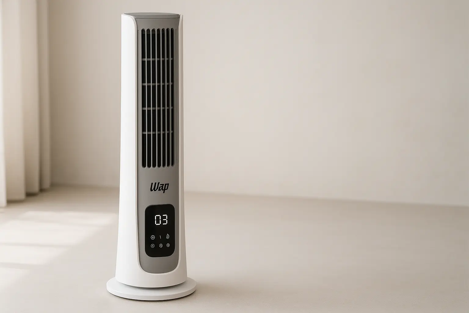 WAP Climatizador Torre: leve, digital e eficiente