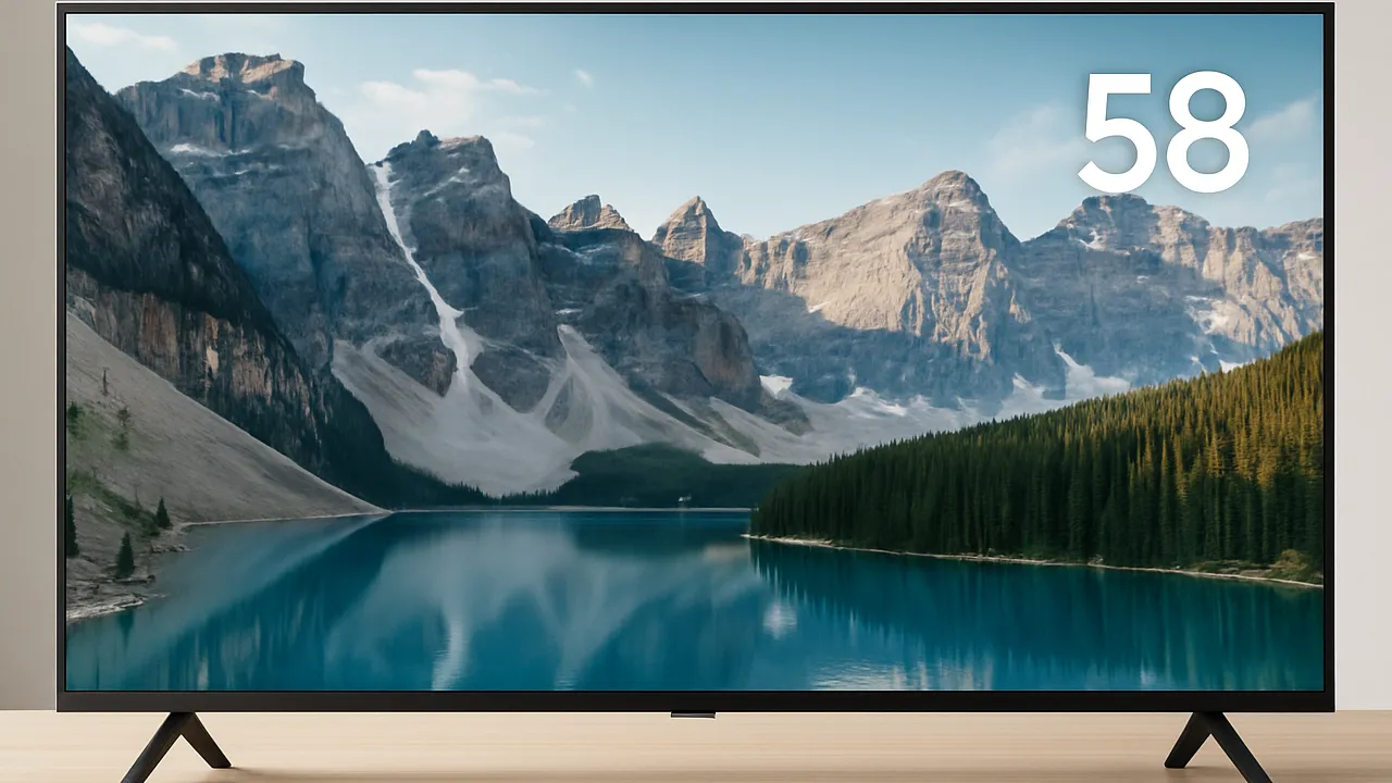 5 Smart TVs 58" de Qualidade Premium por Preço Justo