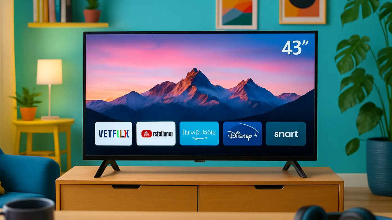 5 Melhores televisores 43 Smart para o Dia a Dia