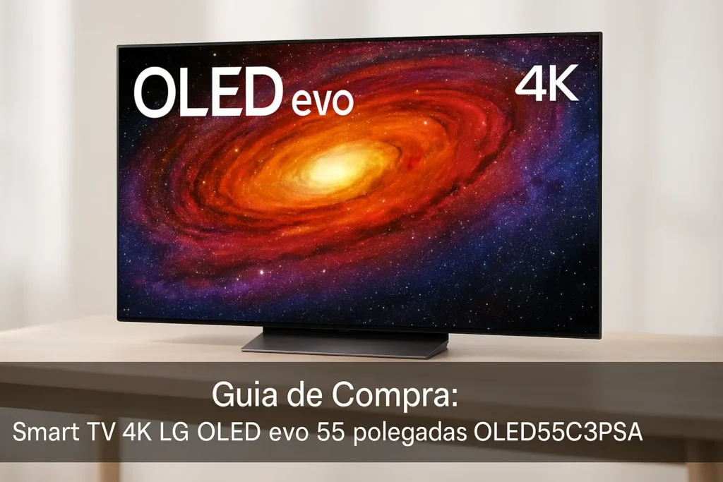 Top 5 smart TVs 4K LG OLED EVO 55” com Melhor Custo × Benefício