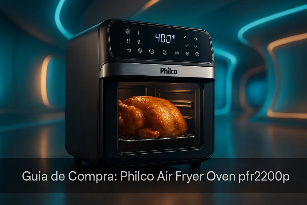 5 Air Fryers Oven com Forno e Painel Digital 2025