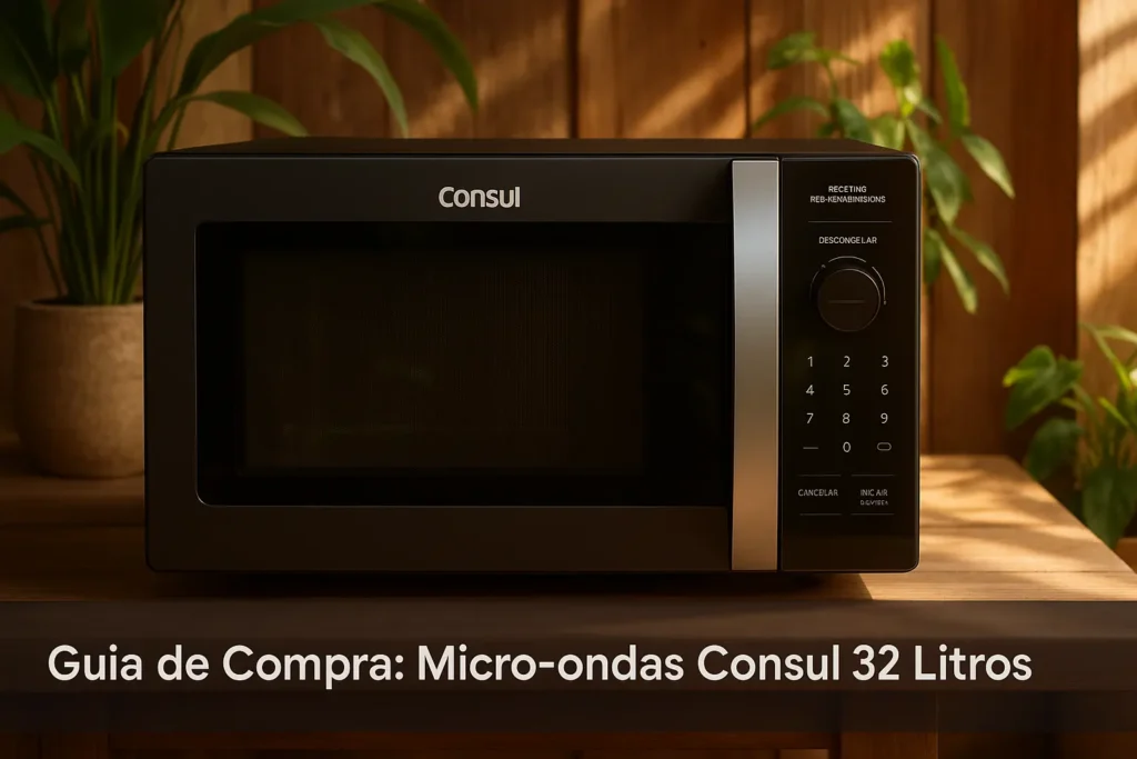 Guia de Compra: 5 Melhores Microondas Consul 32 Litros Atualizados para 2025