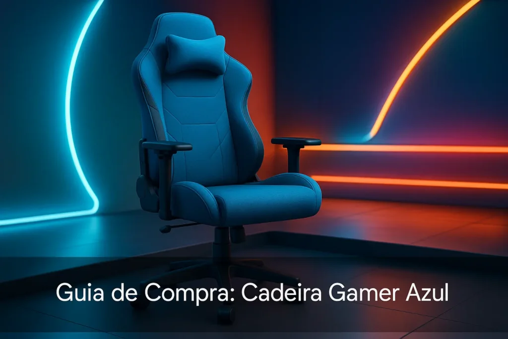 Top 5 Cadeira Gamer Azul Selecionadas Após Testes Rigorosos