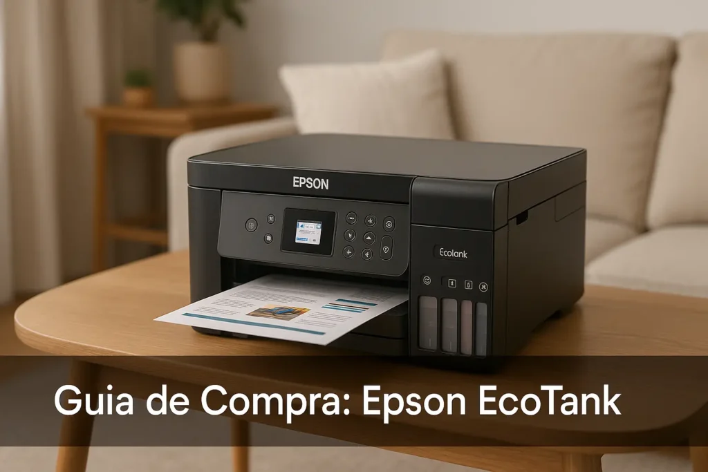 5 Melhores Epson EcoTank com Custo-Benefício Imbatível