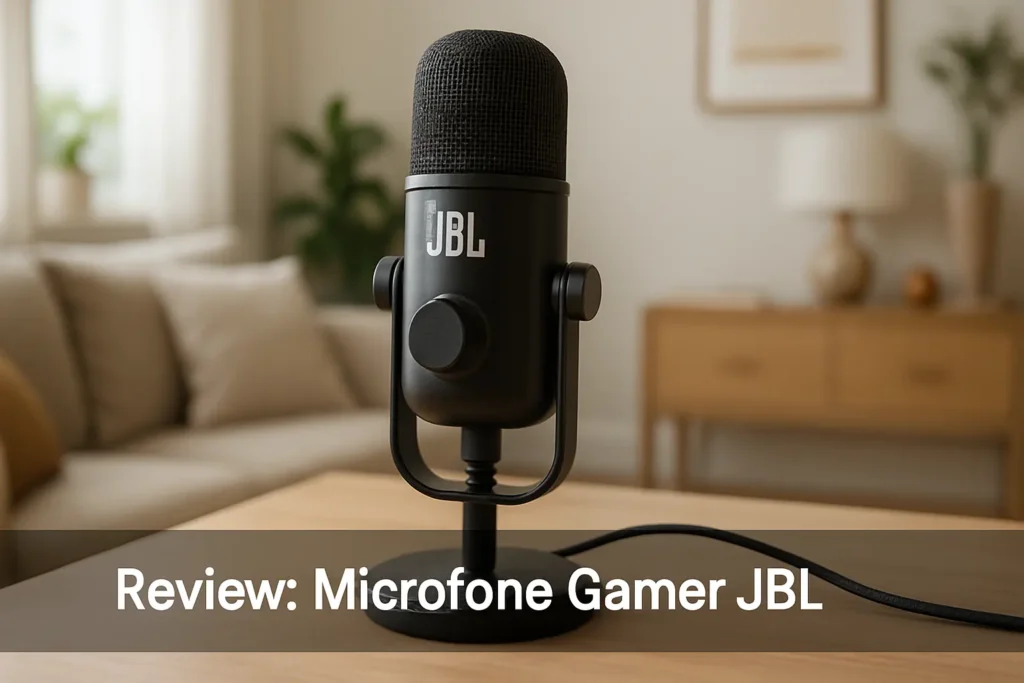 JBL Quantum Stream: microfone gamer que surpreende?