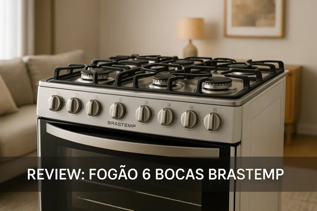Fogão Brastemp 6 bocas é bom? Veja o veredito