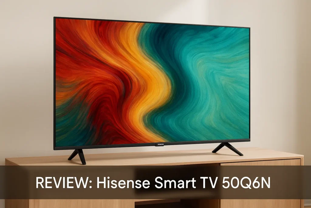 Hisense 50Q6N: desempenho real