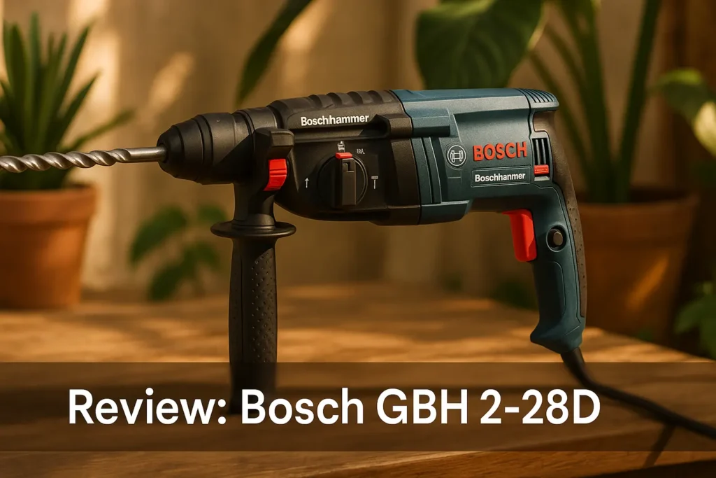 Bosch GBH 2-28D: desempenho real