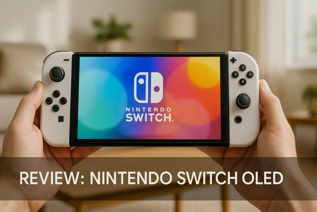 Nintendo Switch OLED: imersão e versatilidade em um só console