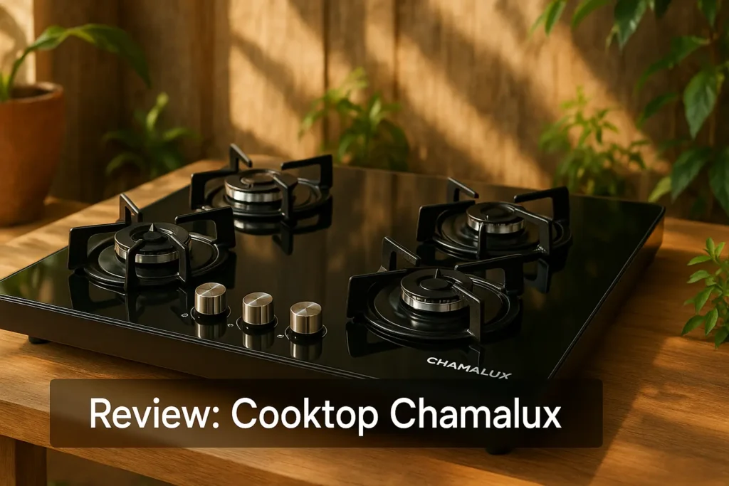 Cooktop Chamalux 5 bocas: desempenho real