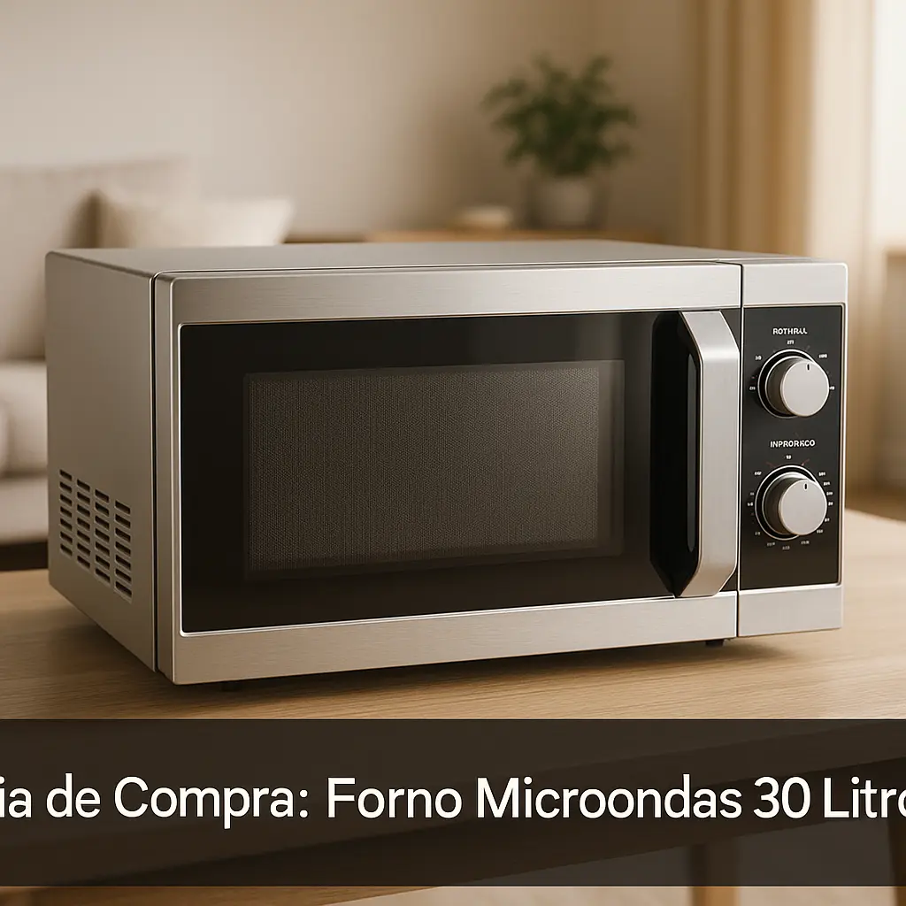 Guia de Compra: 5 Melhores Fornos Micro-ondas 30 Litros