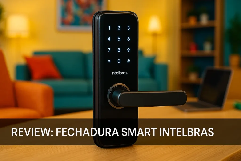 Fechadura Smart Intelbras IFR 7001+ surpreende? Testamos