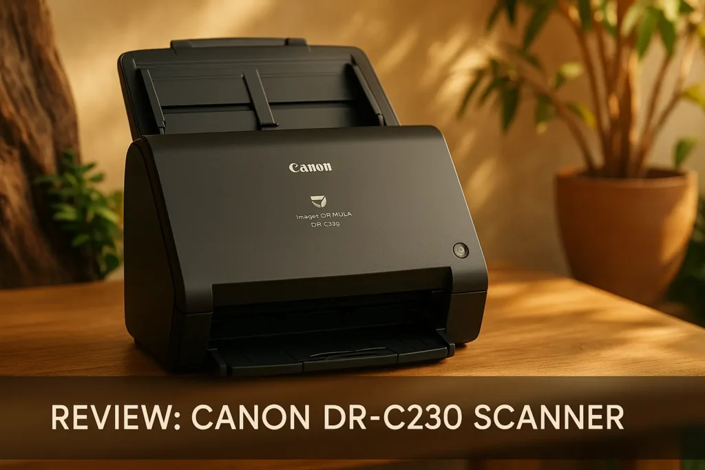 Canon DR-C230: Teste revela desempenho e custo
