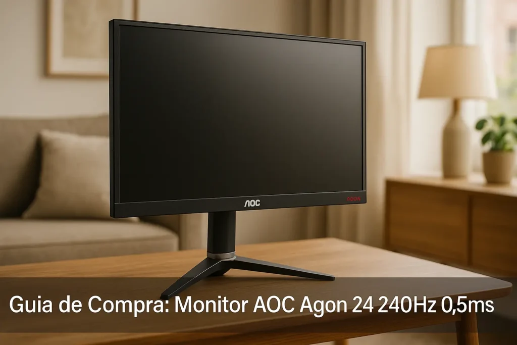 5 Melhores Monitor AOC Agon 24 240Hz 0,5ms para Comprar