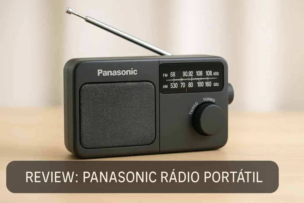 Panasonic RF-2400 surpreende? Testamos