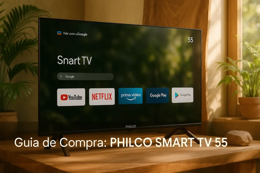 Guia de Compra: 5 Melhores Philco Smart TV 55" com Excelente Avaliação