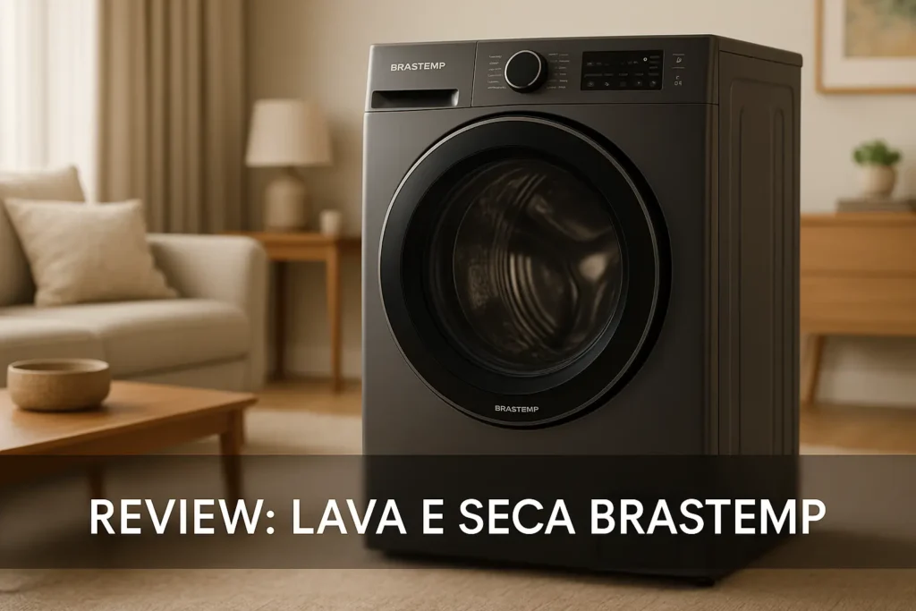 Lava e Seca Brastemp 10kg: potência e praticidade