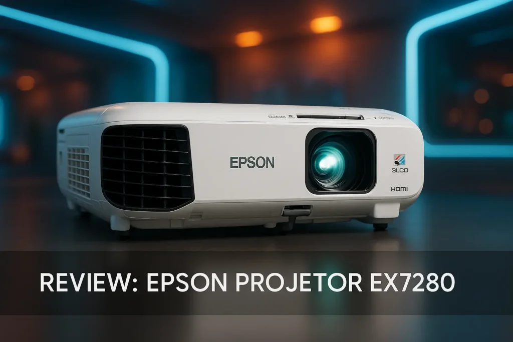 Epson Projetor Pro EX7280: análise completa e sem filtros
