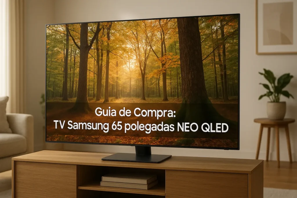 5 Melhores TV Samsung 65 polegadas NEO QLED de 2025