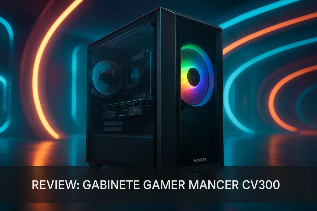 Mancer CV300: design e fluxo de ar aprimorados