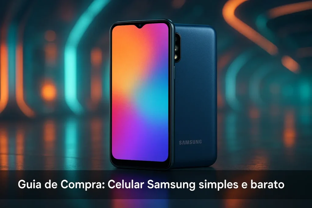 5 Melhores Celulares Samsung Simples e Baratos com Garantia e Suporte no Brasil