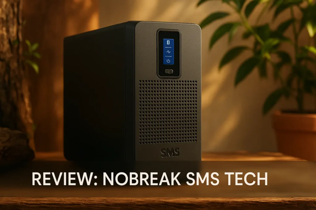 Nobreak SMS TECH surpreende nos testes