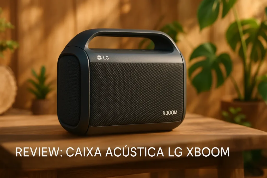 LG XBOOM RN7: potência e conectividade total