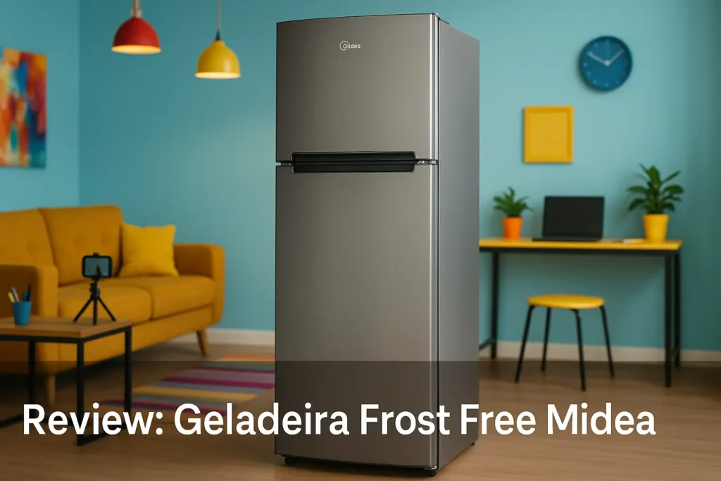 Geladeira Midea 347L: desempenho real