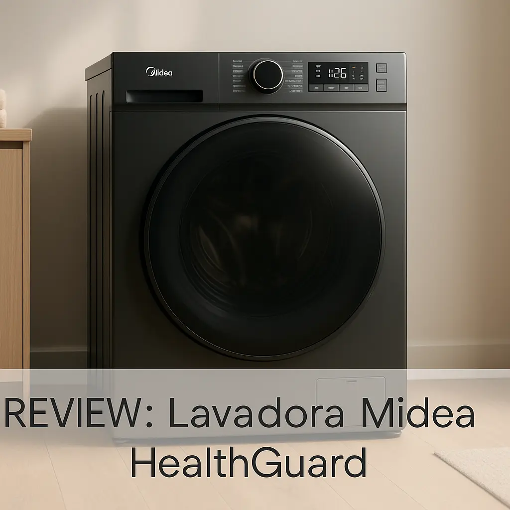 Lavadora Midea 13kg: desempenho real