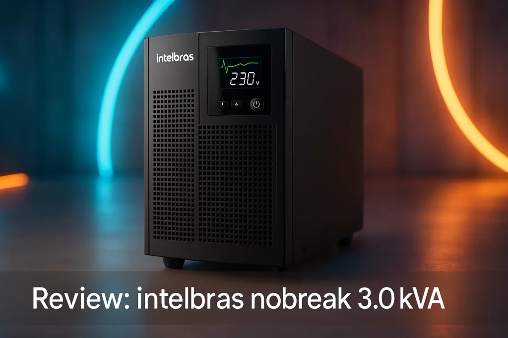 intelbras Nobreak DNB 3.0kVA: robustez e proteção total?