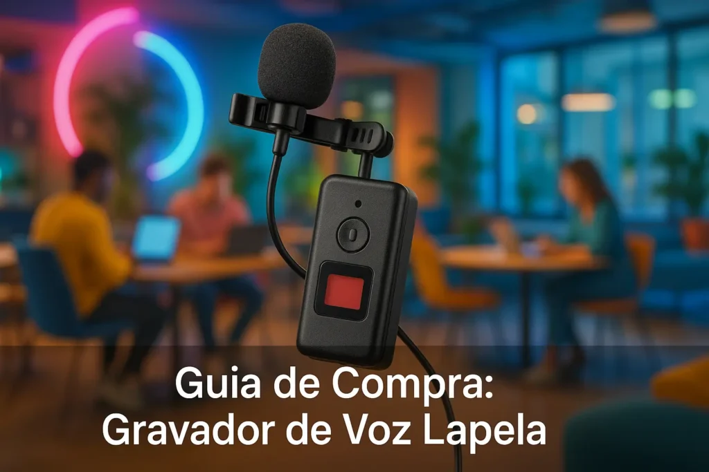 5 Melhores Gravadores de Voz Lapela para 2025